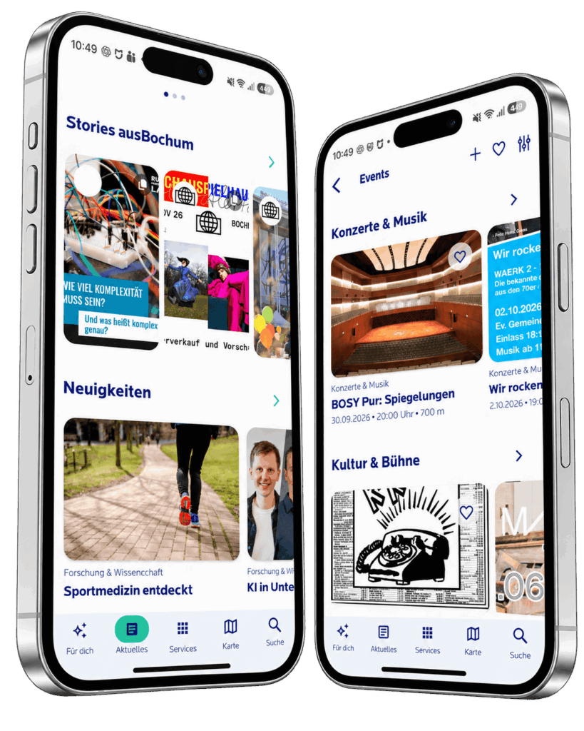 Veranstaltungskalender in der Bochum App