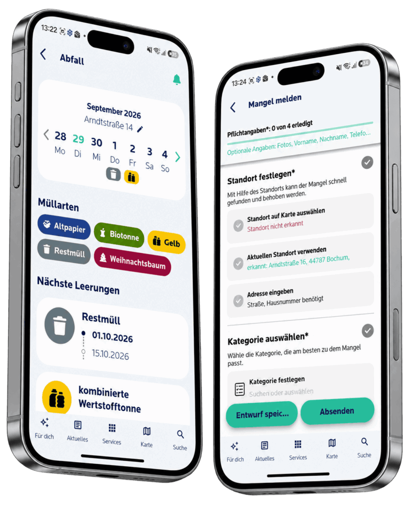 Veranstaltungskalender in der Bochum App