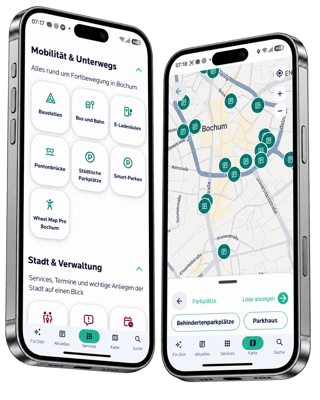 Veranstaltungskalender in der Bochum App