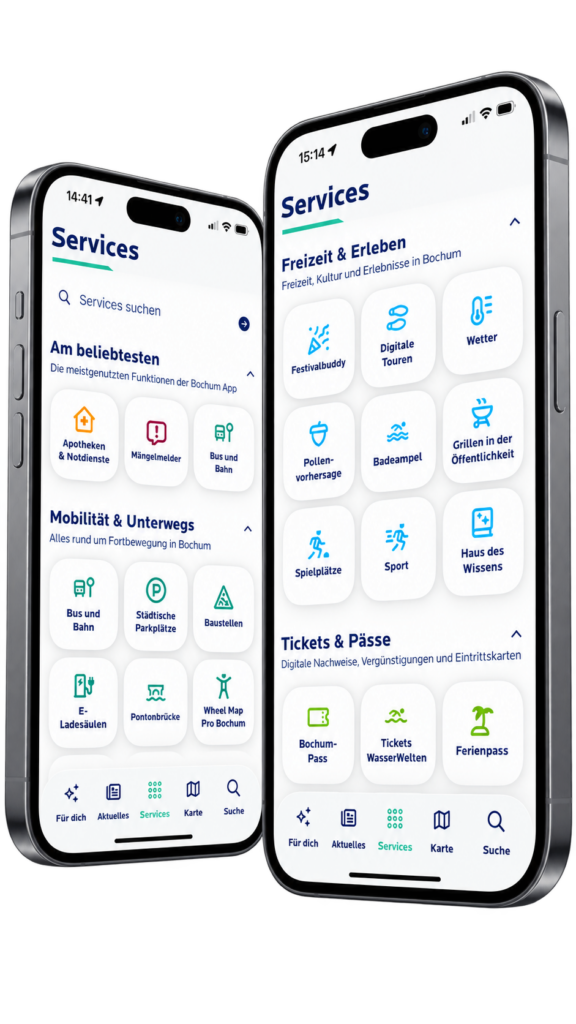 Veranstaltungskalender in der Bochum App