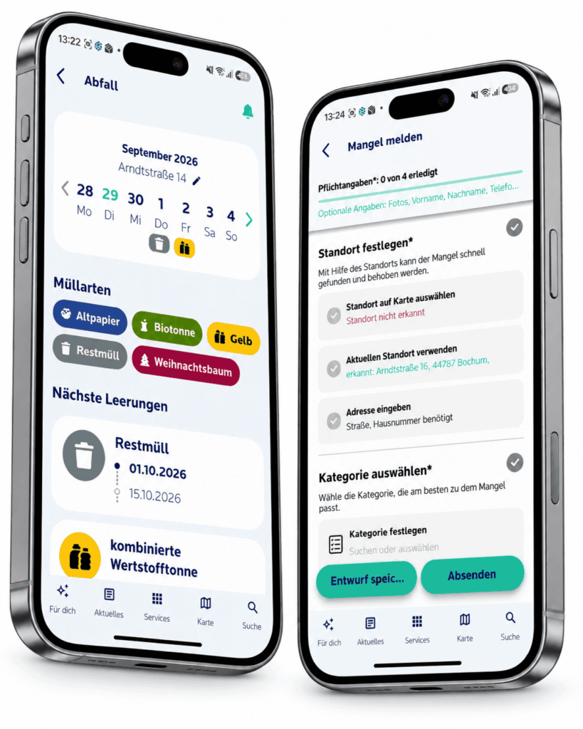 Veranstaltungskalender in der Bochum App