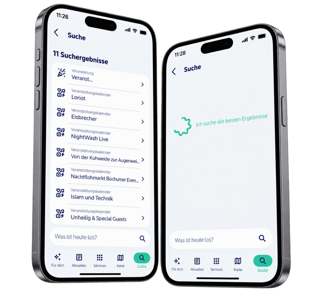 Veranstaltungskalender in der Bochum App